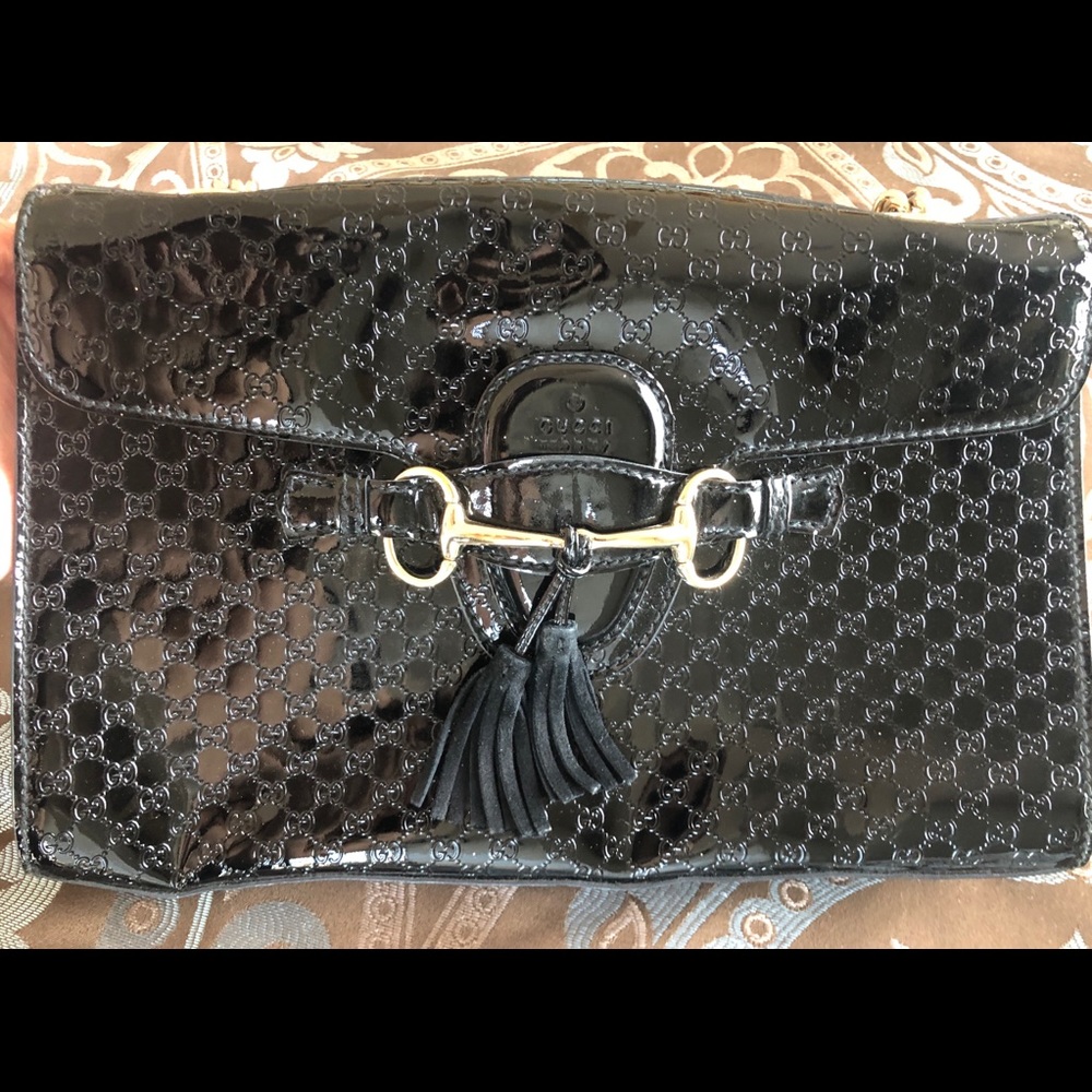 Gucci Microguccisima Emily Shoulder Bag